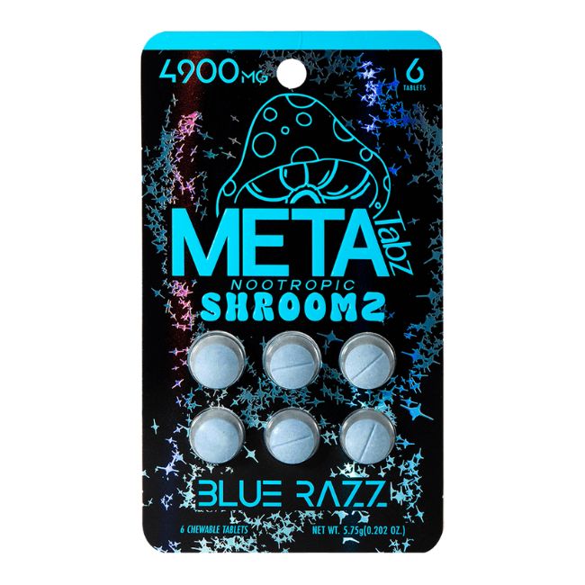 META SHROOMZ NOOTROPIC 816.5MG PER TABLET 6CT/ 6PK