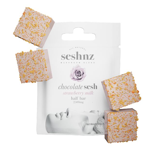 SESHNZ MUSHROOM BLEND ORGANIC 2500MG CHOCOLATE 15CT/ BOX