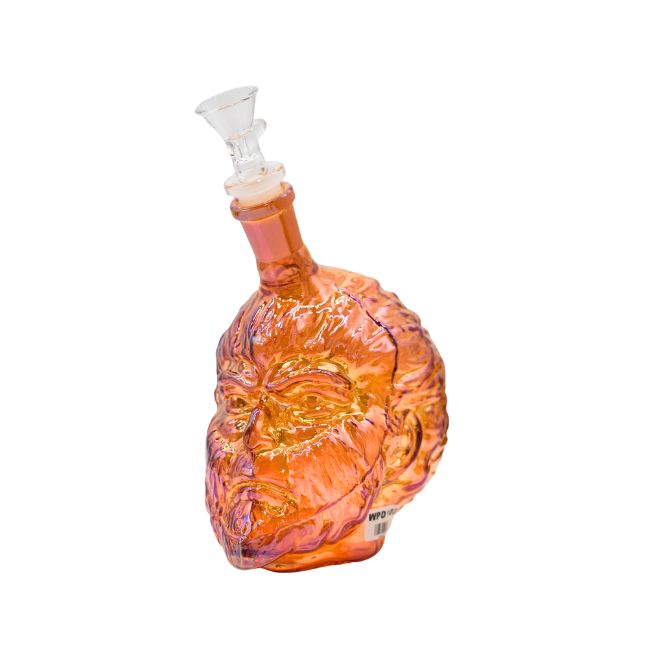 6'' FANCY GLASS TUBE WATER PIPE