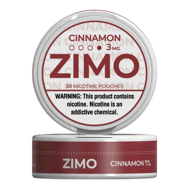 ZIMO NIC - 5 CANS / PACK "20 POUCHES PER CAN"