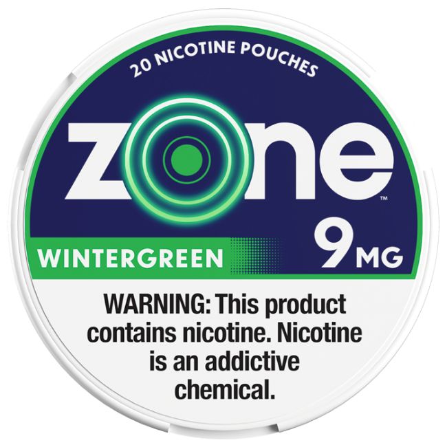 ZONE NIC - 5 CANS / PACK "20 POUCHES PER CAN"