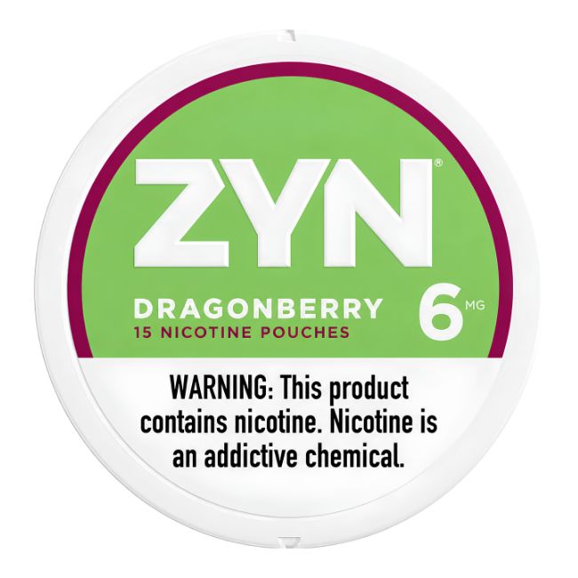 ZYN  NIC - 5 CANS / PACK "15 POUCHES PER CAN"